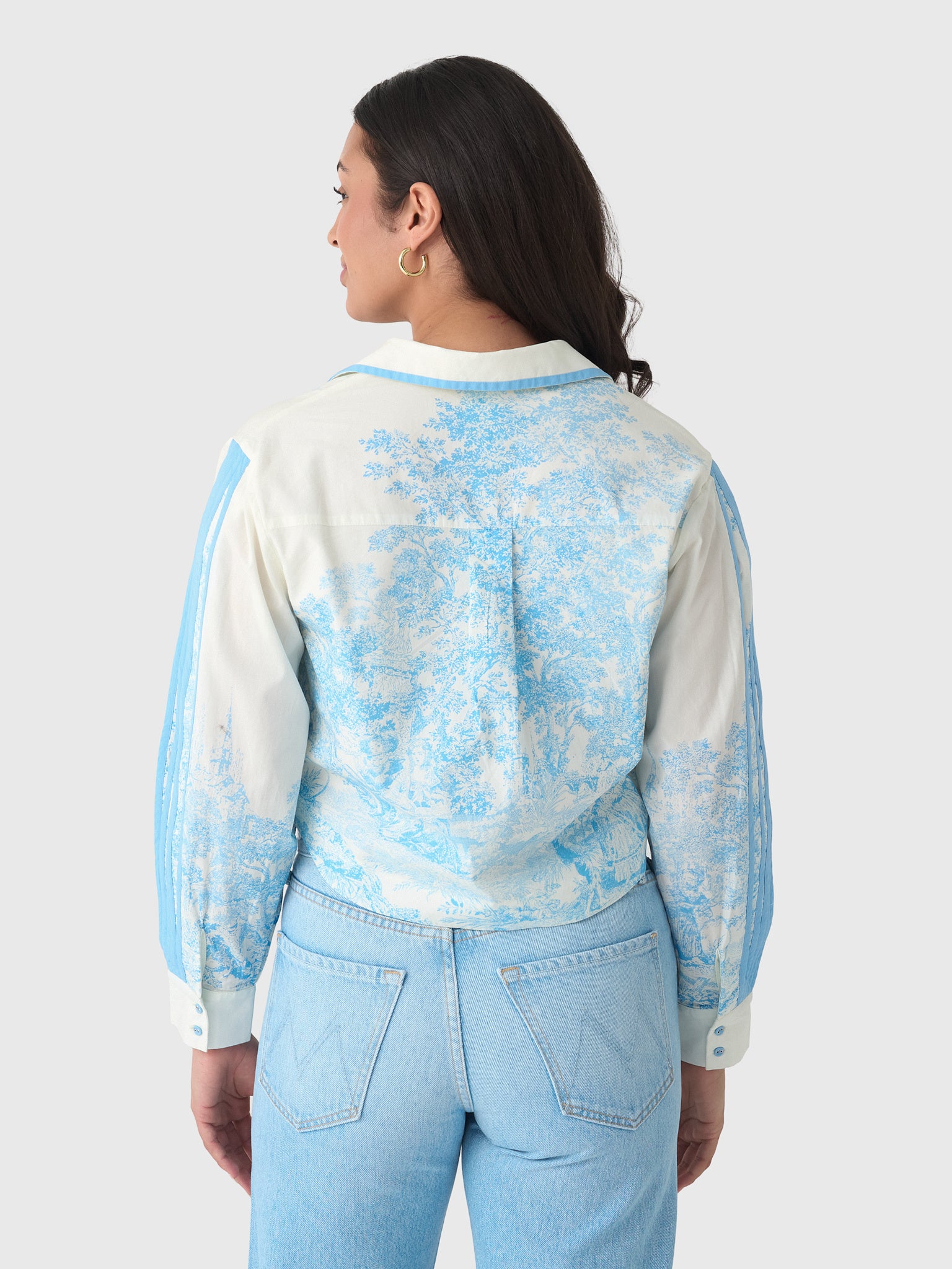 Never A Wallflower Women's Grasse Piped Shirt - Saint Bernard
