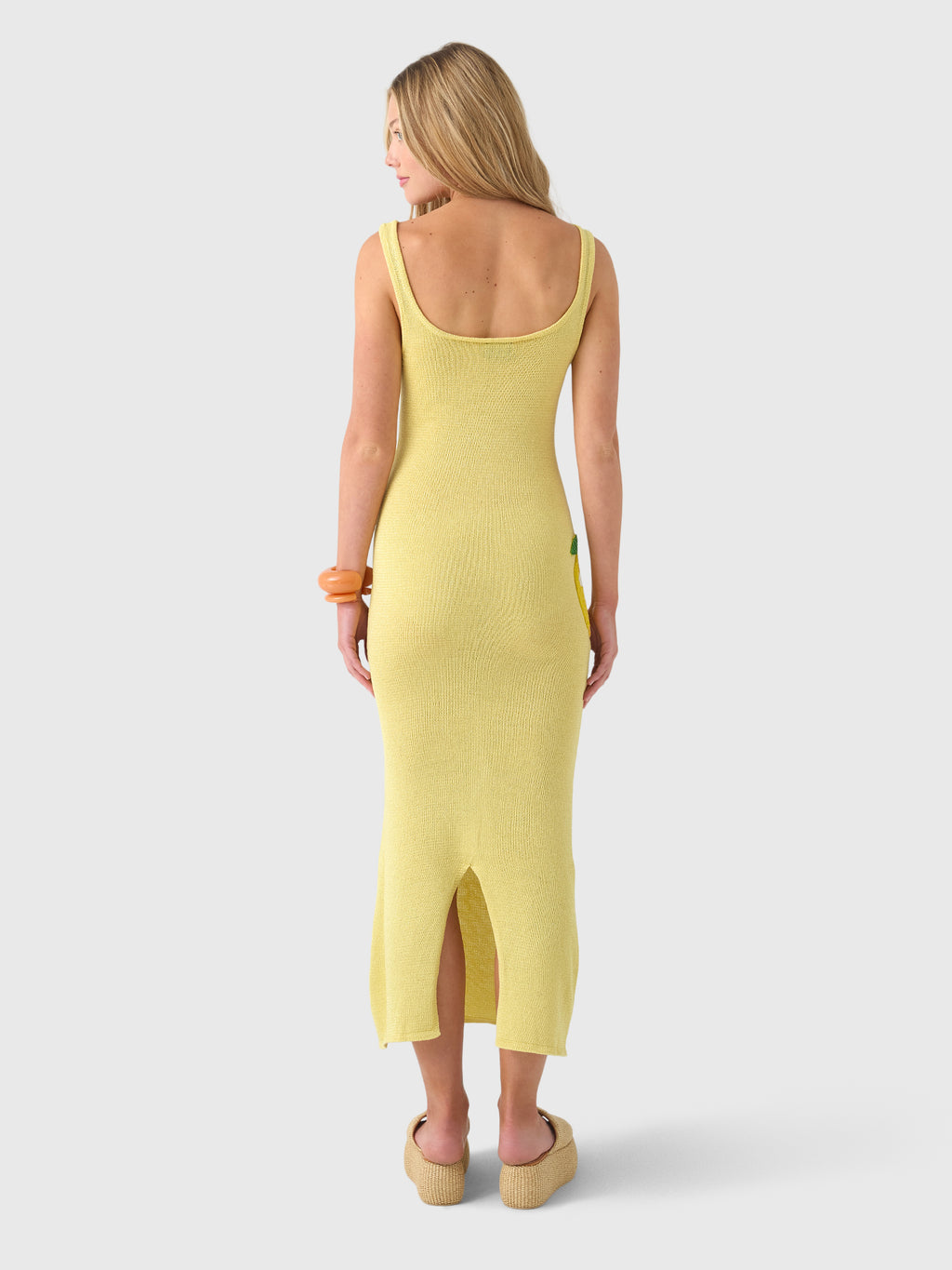 Leslie Amon Women's Citron Tank Knit Dress - Saint Bernard