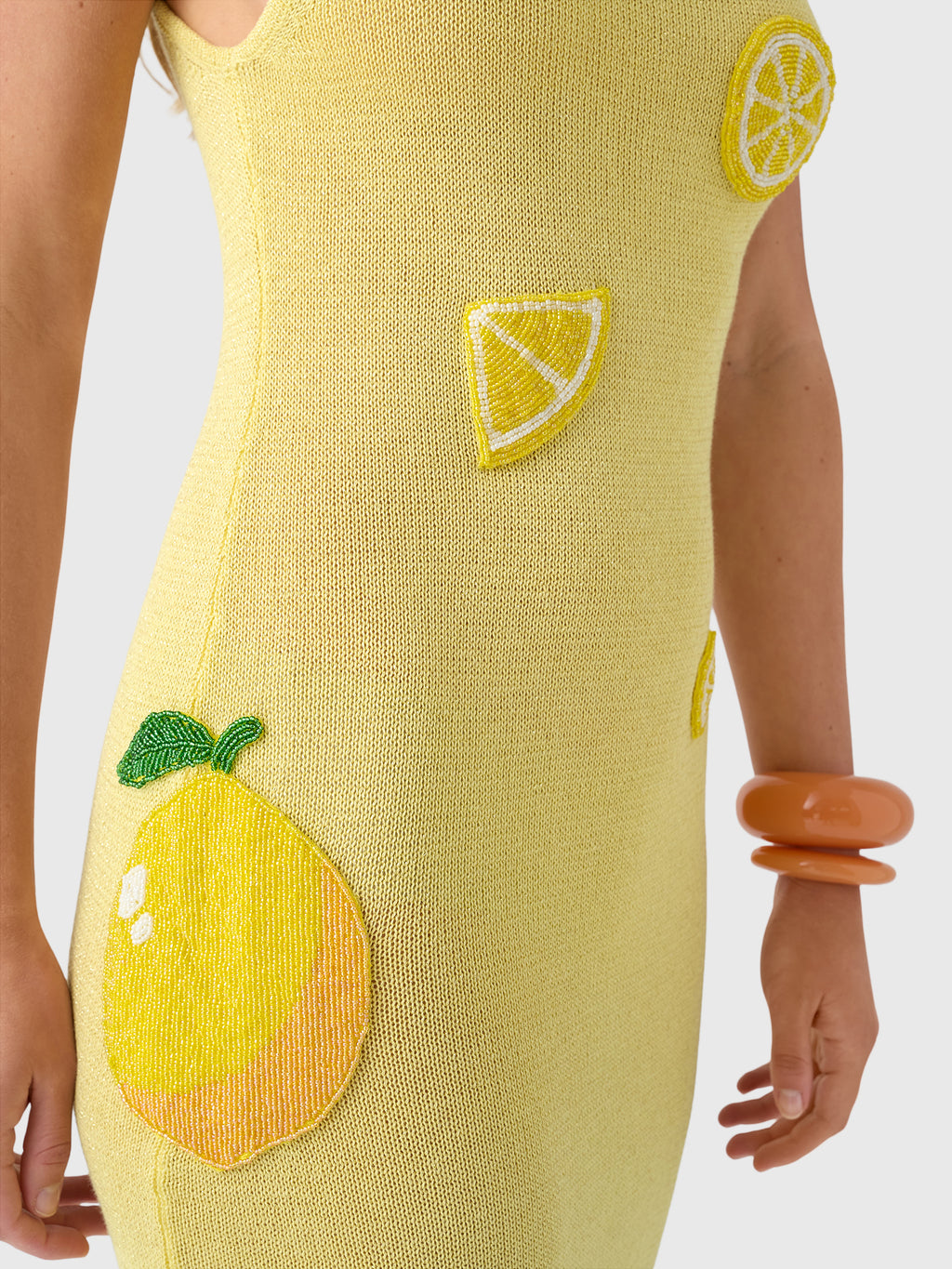 Leslie Amon Women's Citron Tank Knit Dress - Saint Bernard