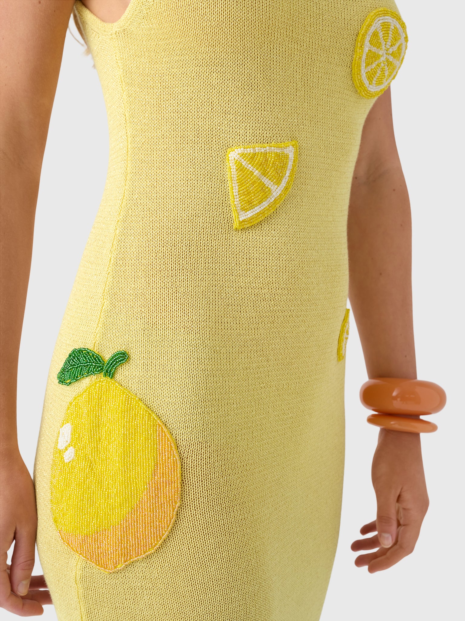 Leslie Amon Women's Citron Tank Knit Dress - Saint Bernard