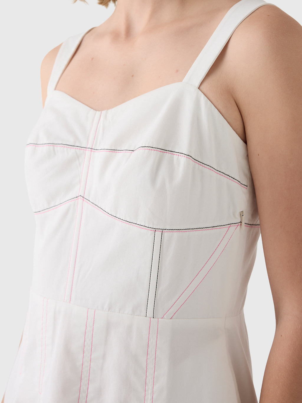 Never A Wallflower Women's Sweetheart Midi Dress - Saint Bernard
