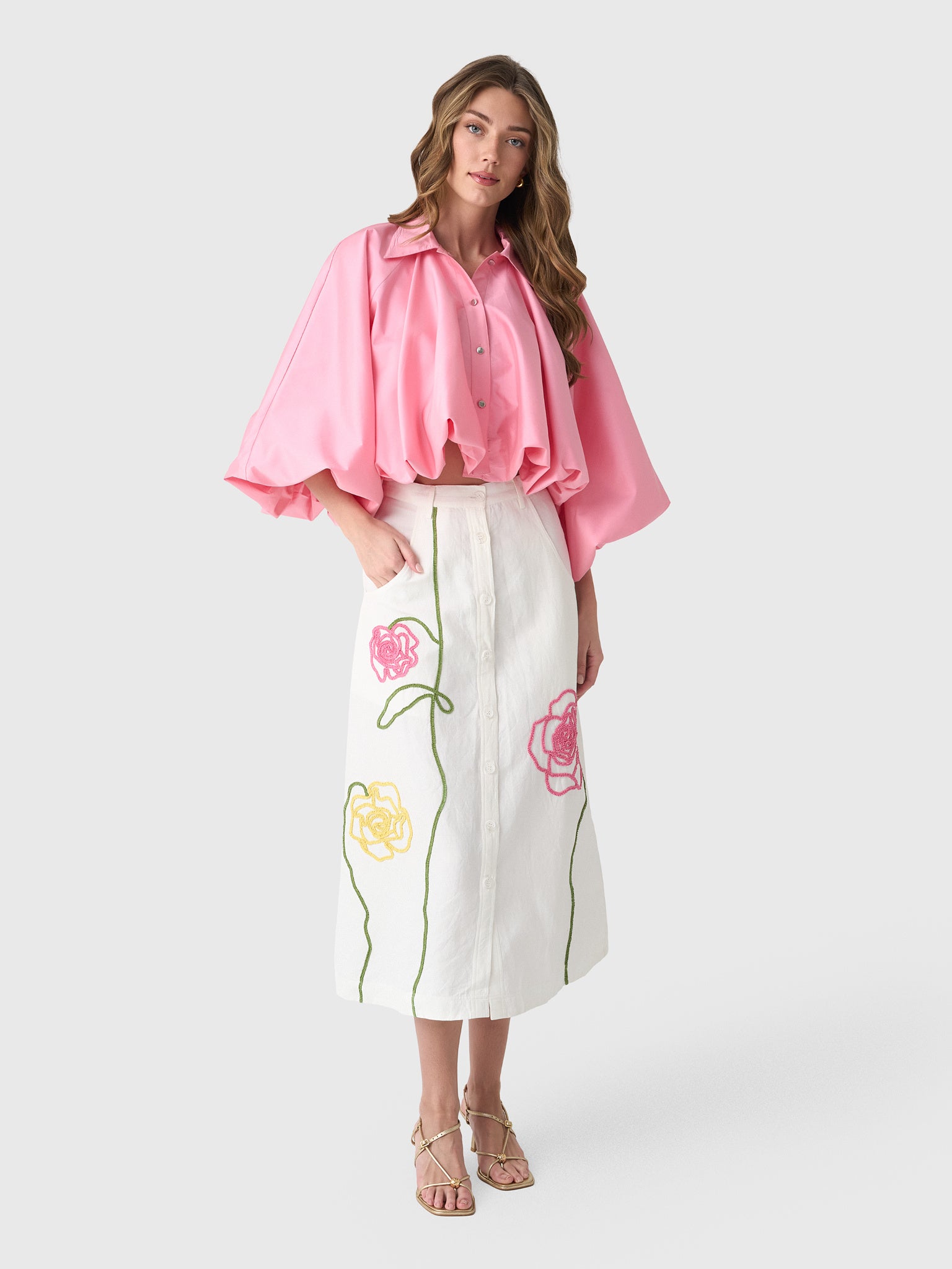 Lovebirds Women's Botanique Skirt - Saint Bernard