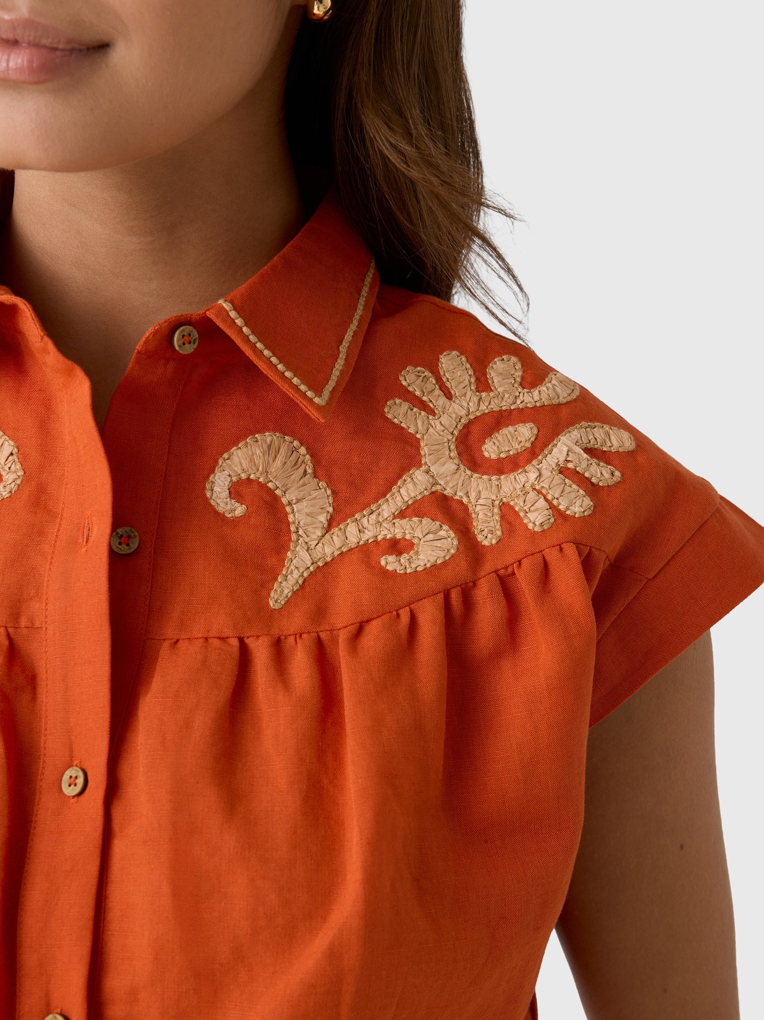 Never A Wallflower Women's Tansy Top - Saint Bernard