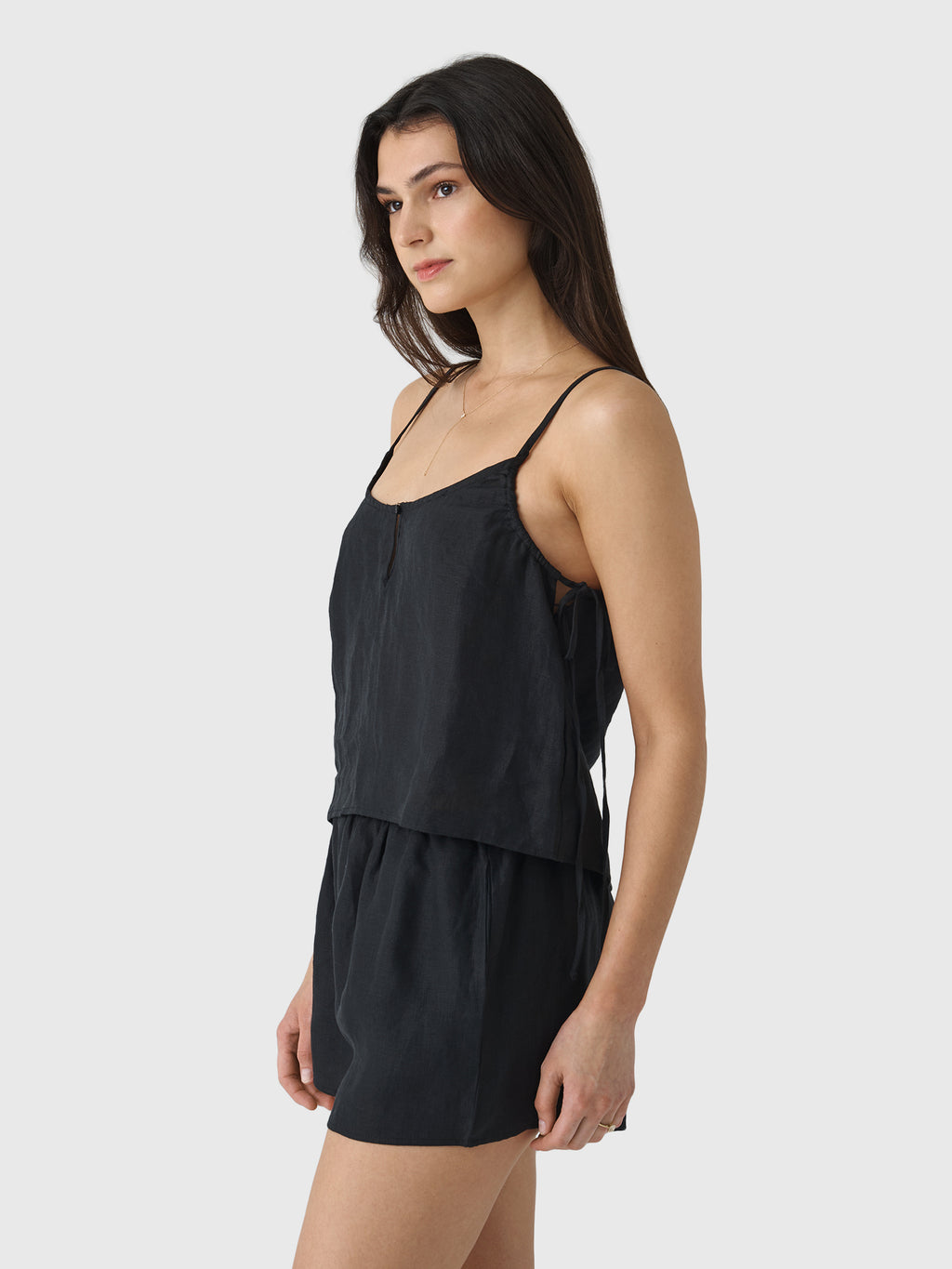 Deiji Studios Women's V-Neck Cami Set - Saint Bernard
