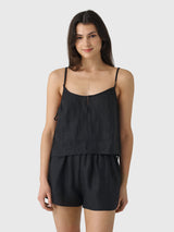Deiji Studios Women's V-Neck Cami Set - Saint Bernard