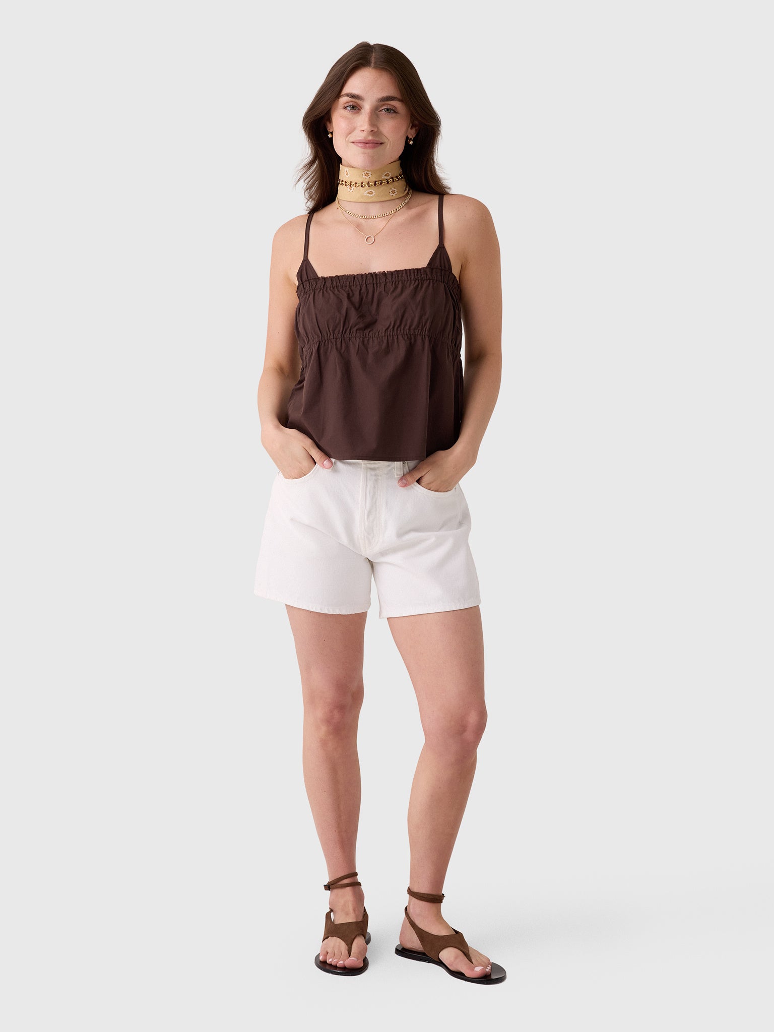 Deiji Studios Women's Tri Cami - Saint Bernard