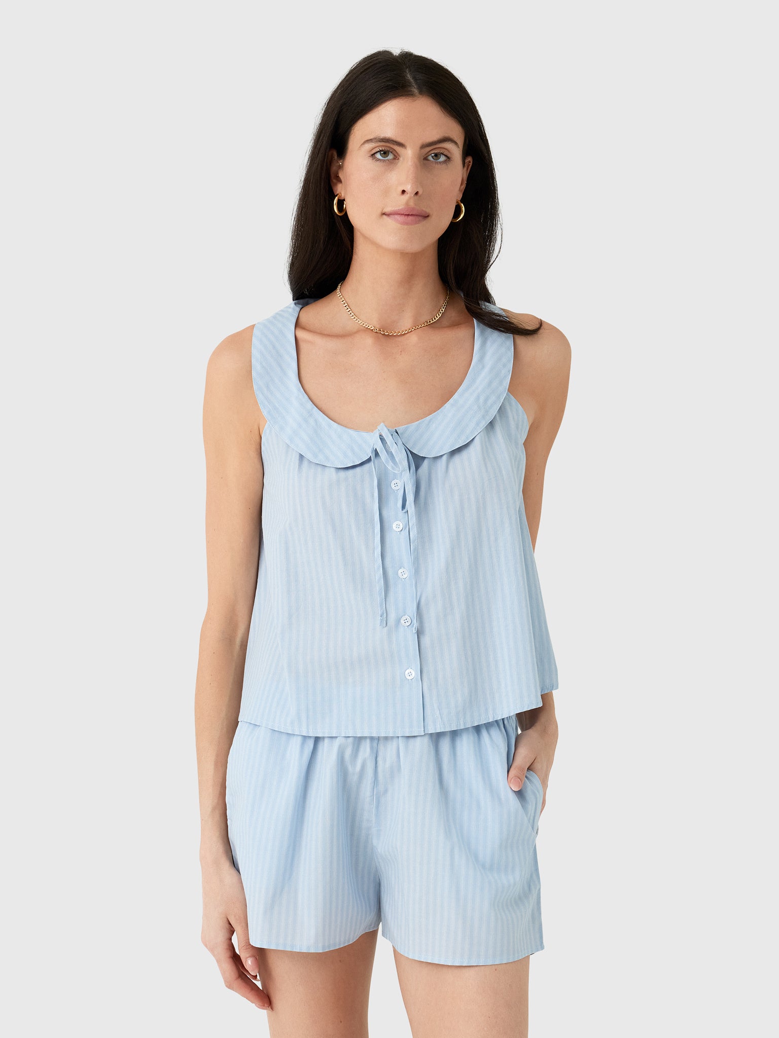 Deiji Studios Women's Round Collar Set - Saint Bernard