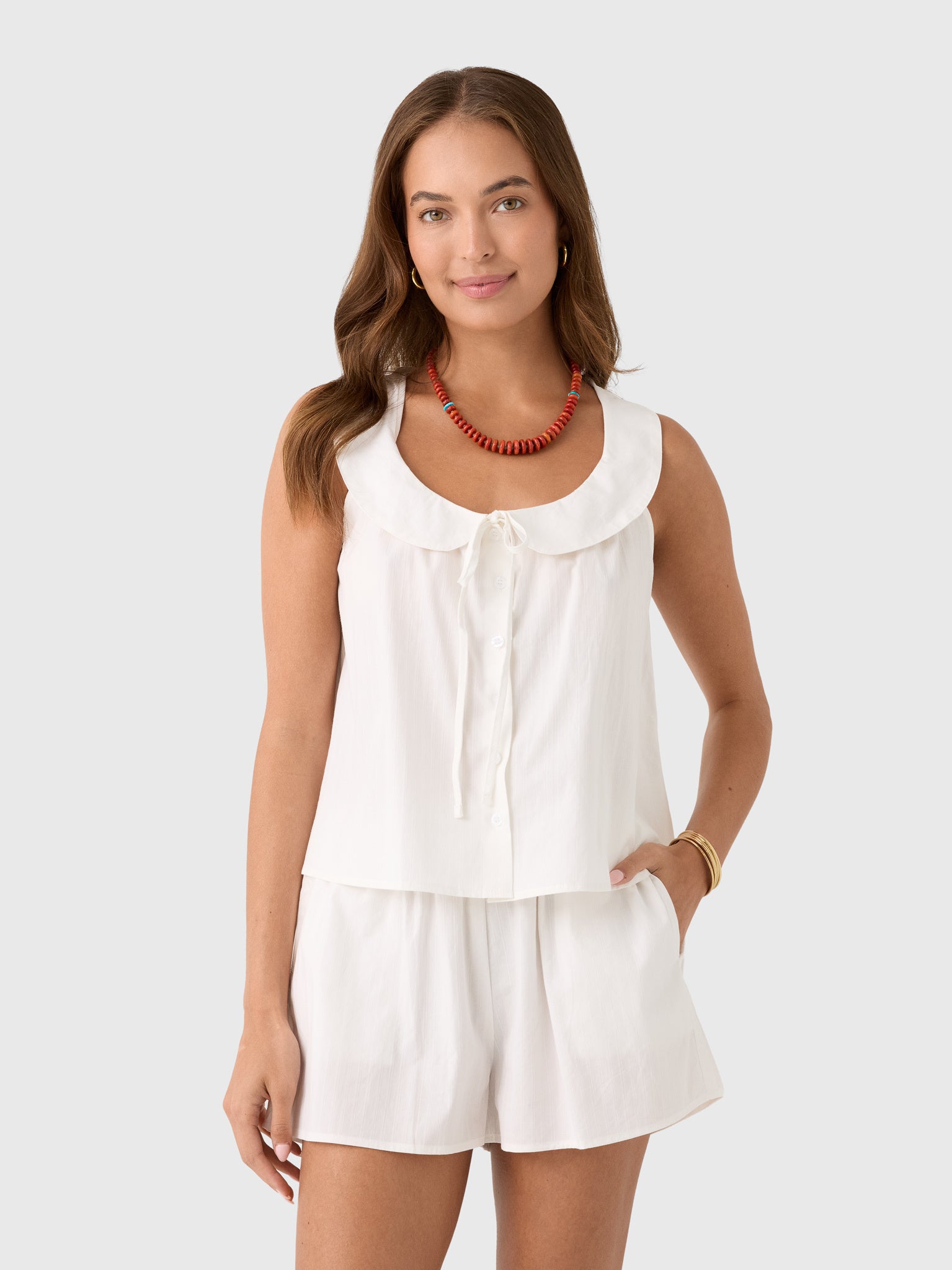 Deiji Studios Women's Round Collar Set - Saint Bernard