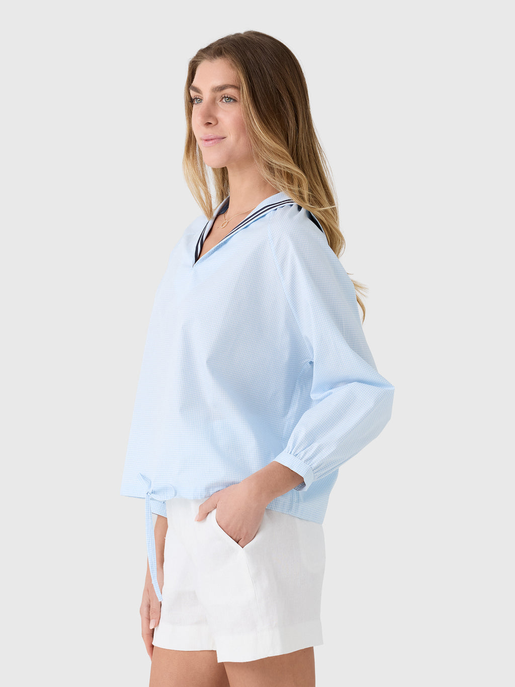 Les Vacances d'Irina Women's Madeira Blouse - Saint Bernard