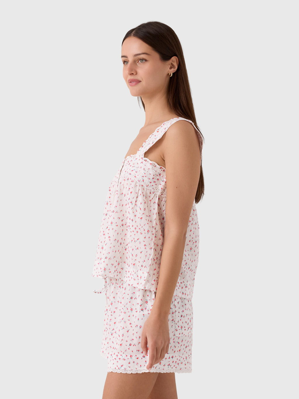 Damson Madder Women's Harrietta Button Through Cami - Saint Bernard