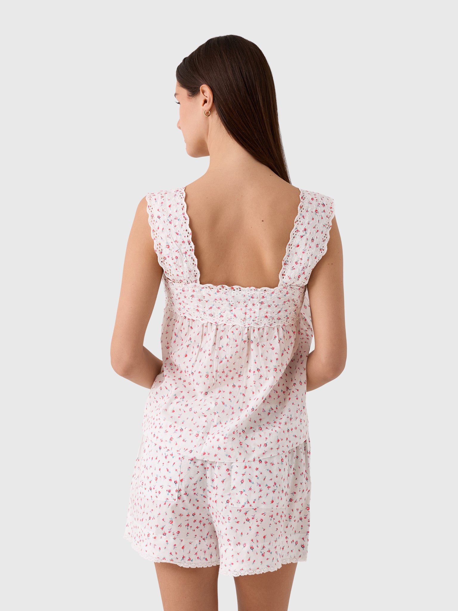 Damson Madder Women's Harrietta Button Through Cami - Saint Bernard