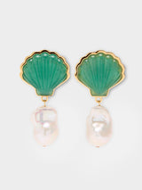 Lizzie Fortunato Marina Drop Earrings - Saint Bernard