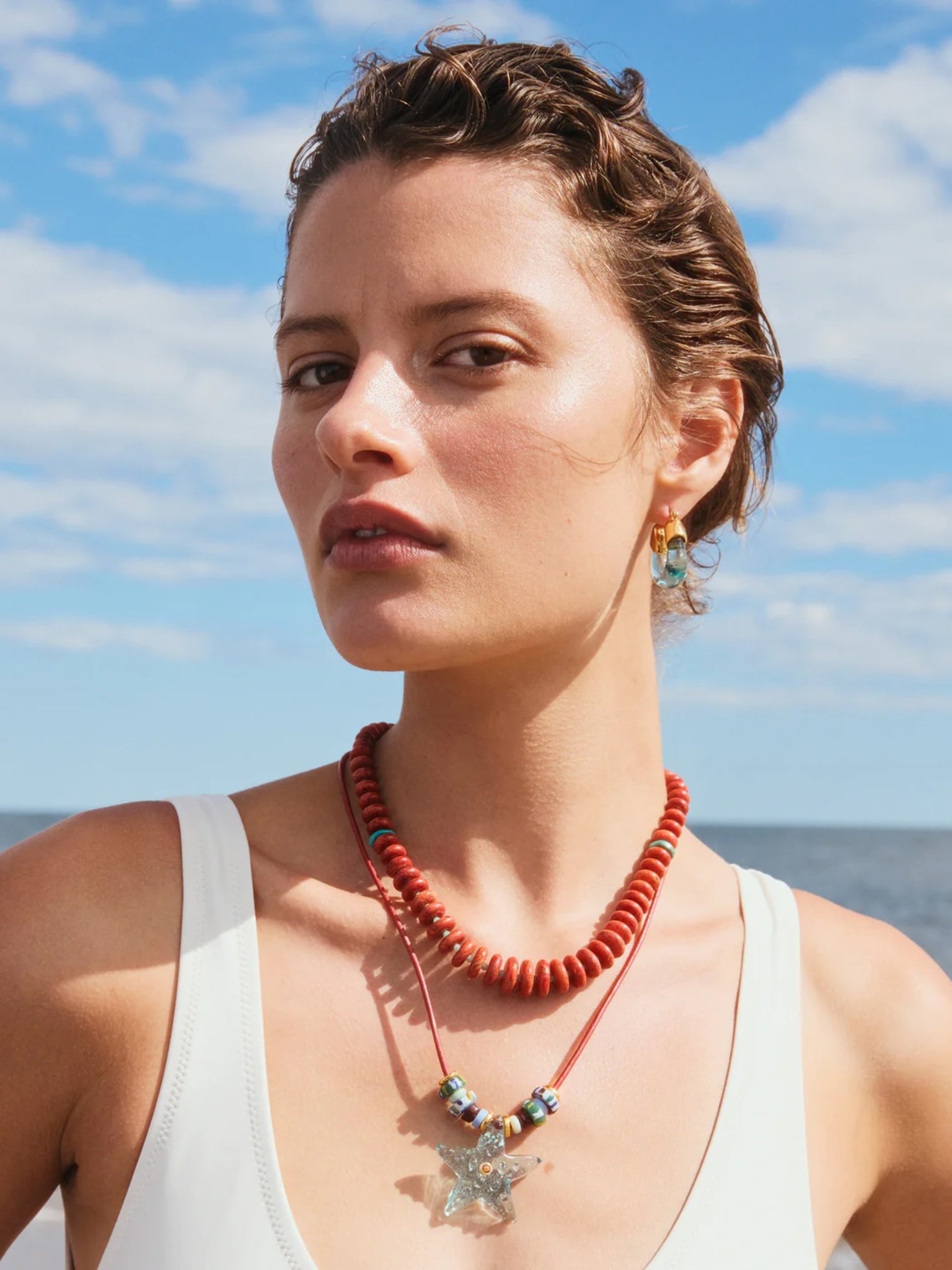 Lizzie Fortunato Mare Cord Necklace - Saint Bernard