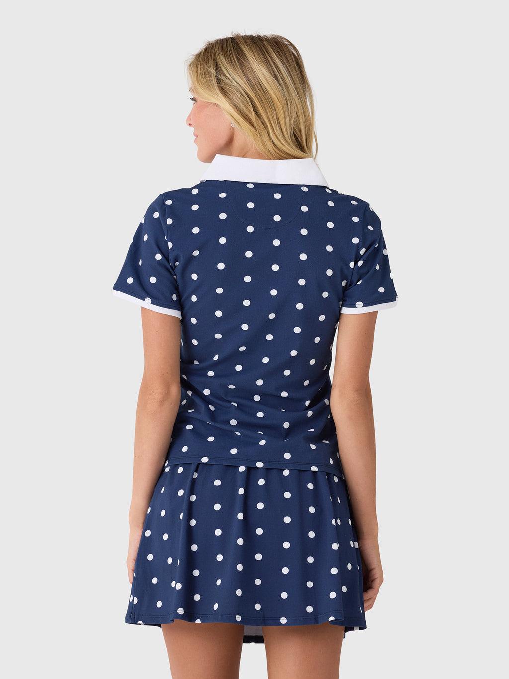 Byrdie Women's The Palmer Polo - Saint Bernard