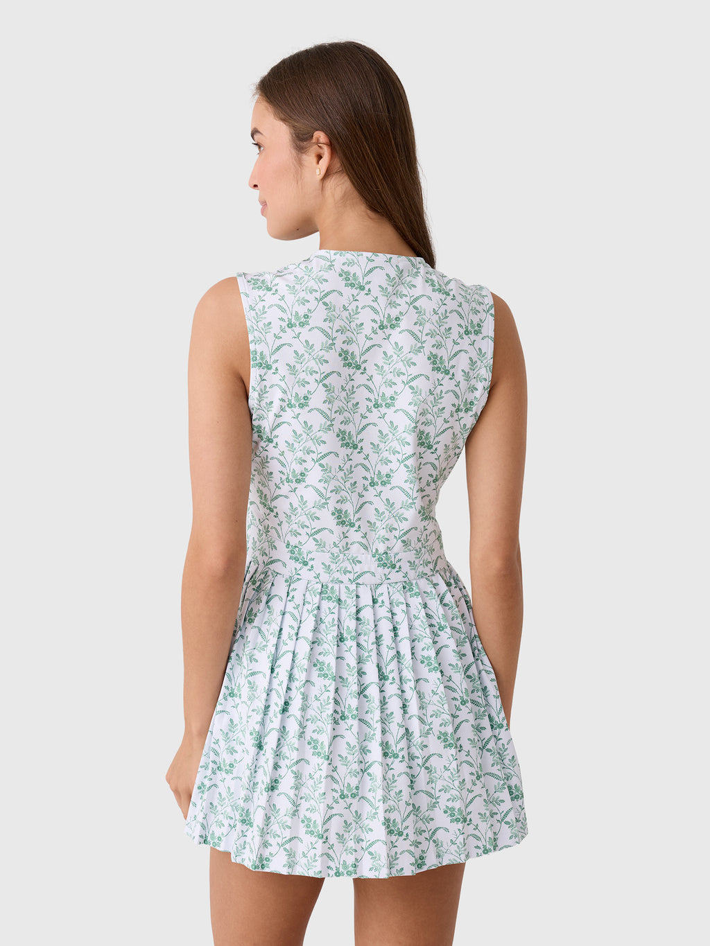 Byrdie Women's P-Town Pleated Mini Dress - Saint Bernard