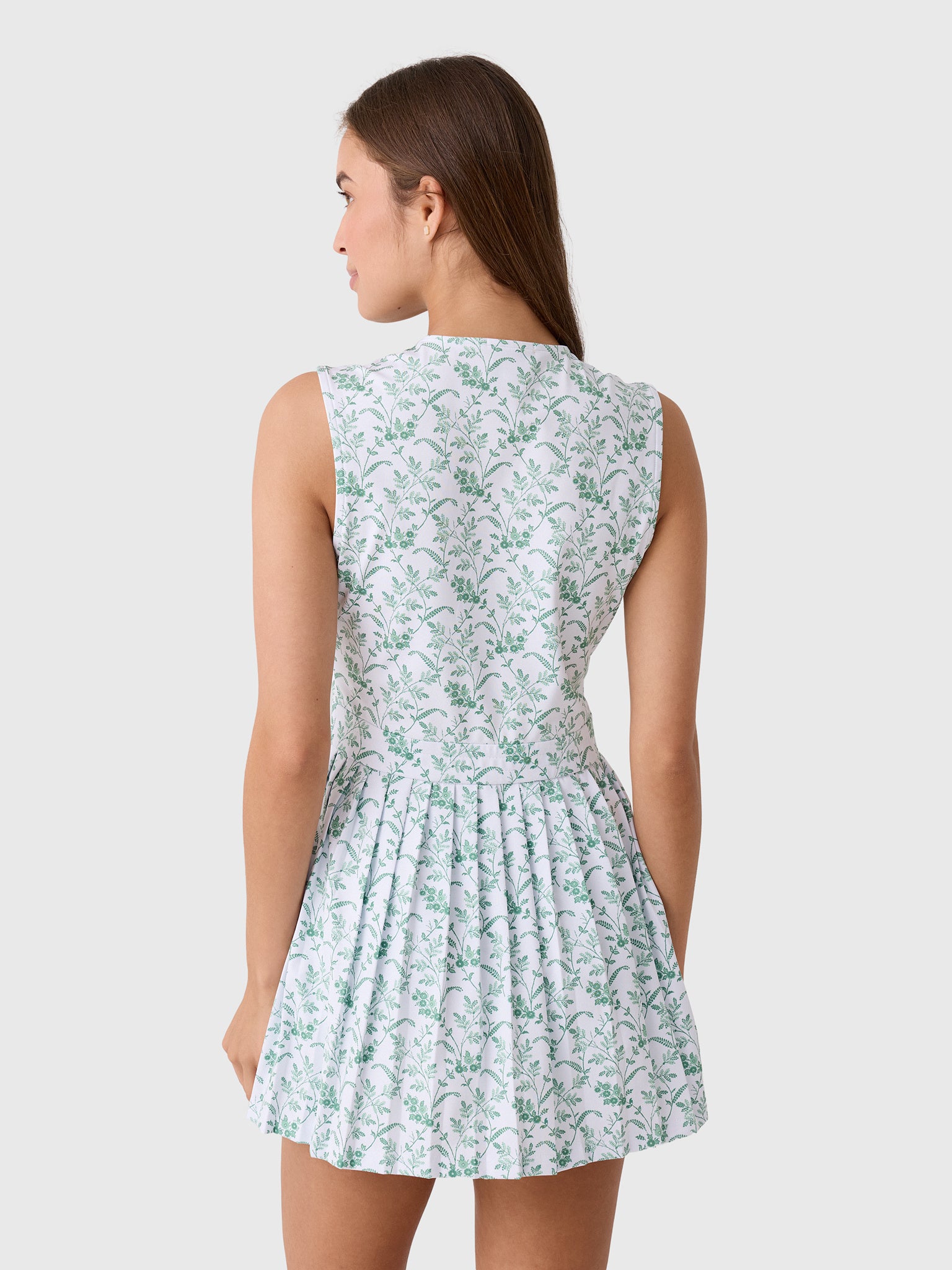 Byrdie Women's P-Town Pleated Mini Dress - Saint Bernard