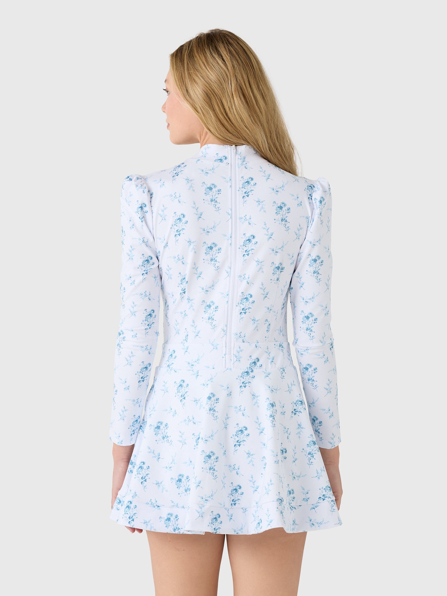 Byrdie Women's Long Sleeve Montauk Mini Dress - Saint Bernard