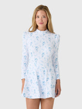Byrdie Women's Long Sleeve Montauk Mini Dress - Saint Bernard