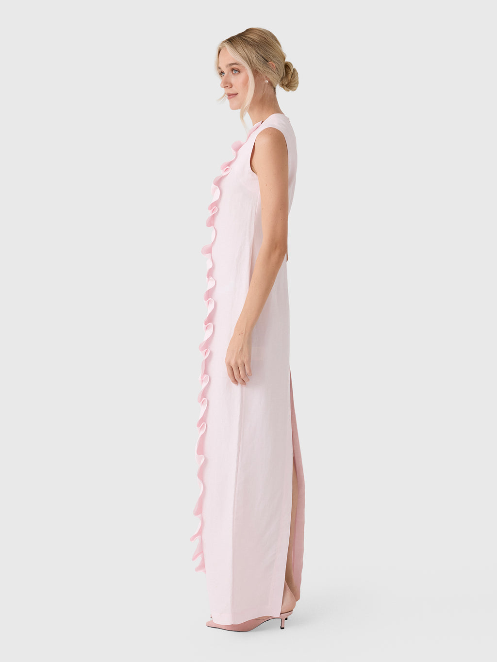 Awake Mode Women's Bib-Front Maxi Dress - Saint Bernard