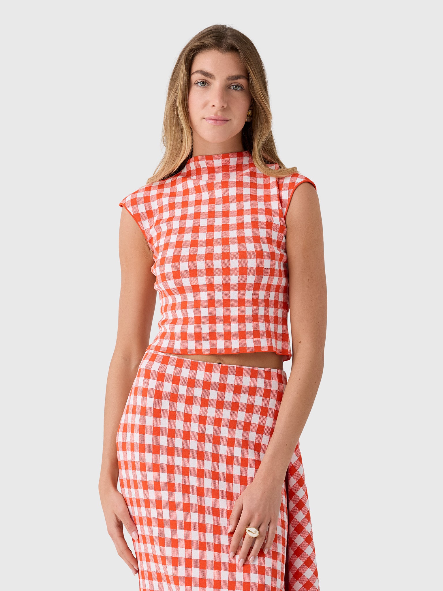 Awake Mode Women's Knitted Sleeveless Top - Saint Bernard