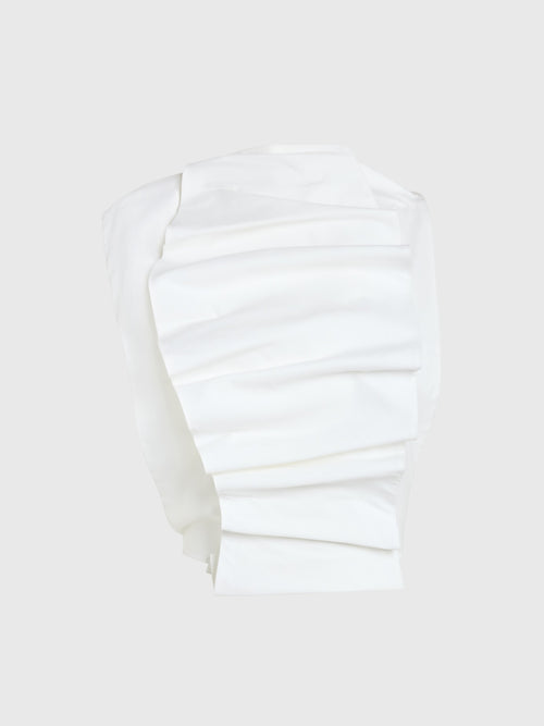 Awake Mode Women's Bib-Front Open Back Top