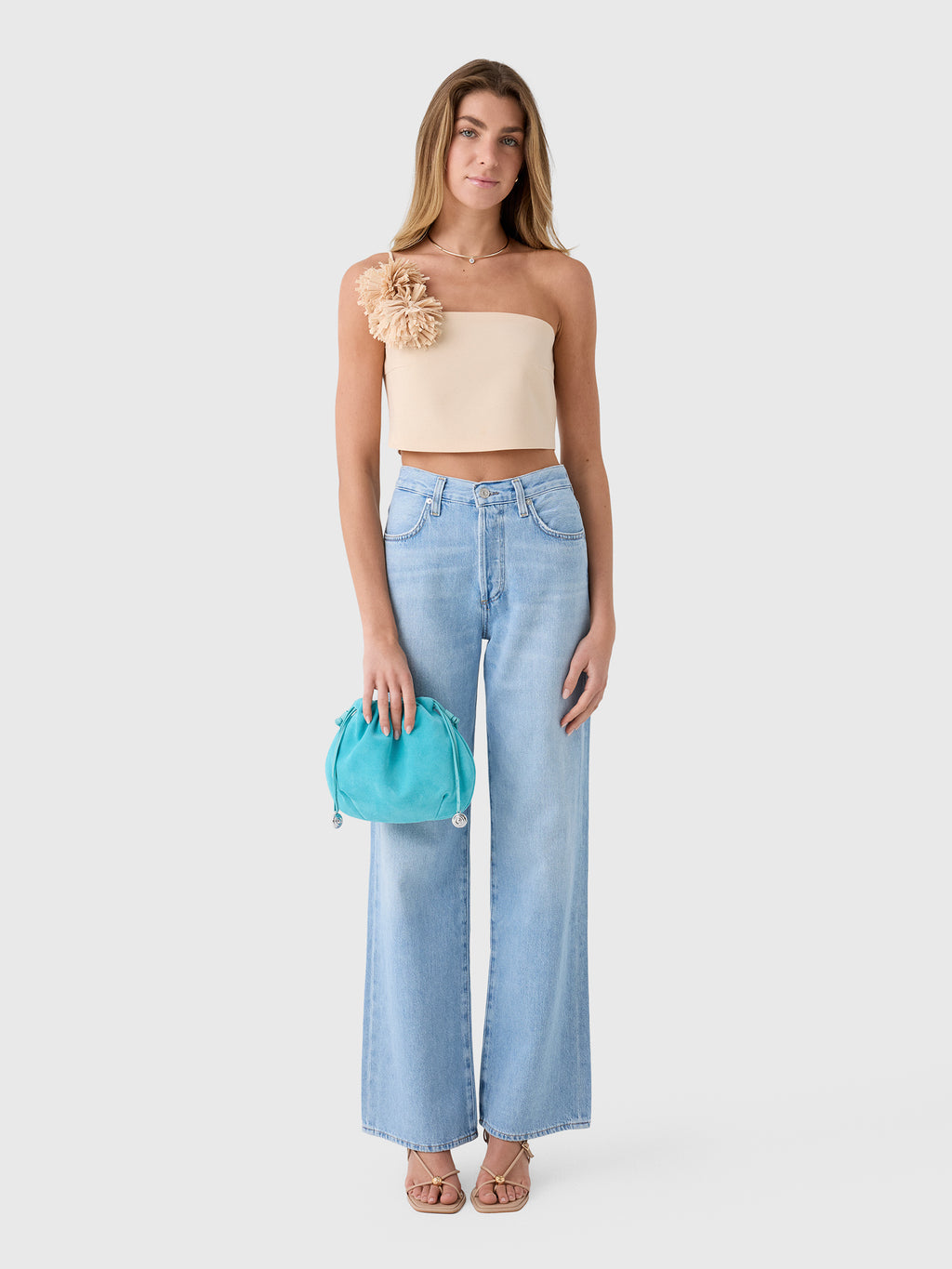 Awake Mode Women's Pom Pom Bralette - Saint Bernard
