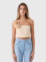 Awake Mode Women's Pom Pom Bralette - Saint Bernard