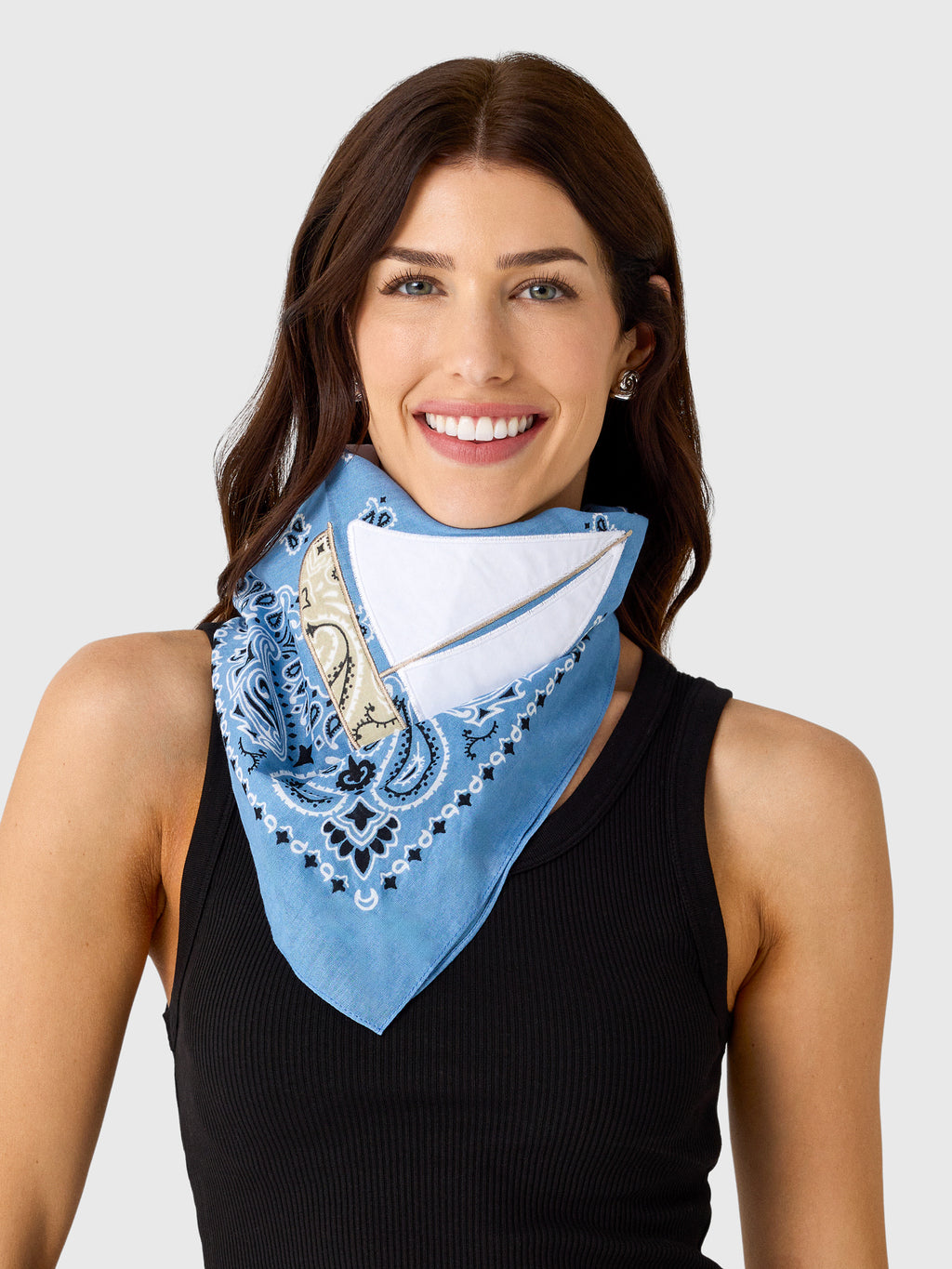 Stitched In The City Smooth Sailing Bandana - Saint Bernard