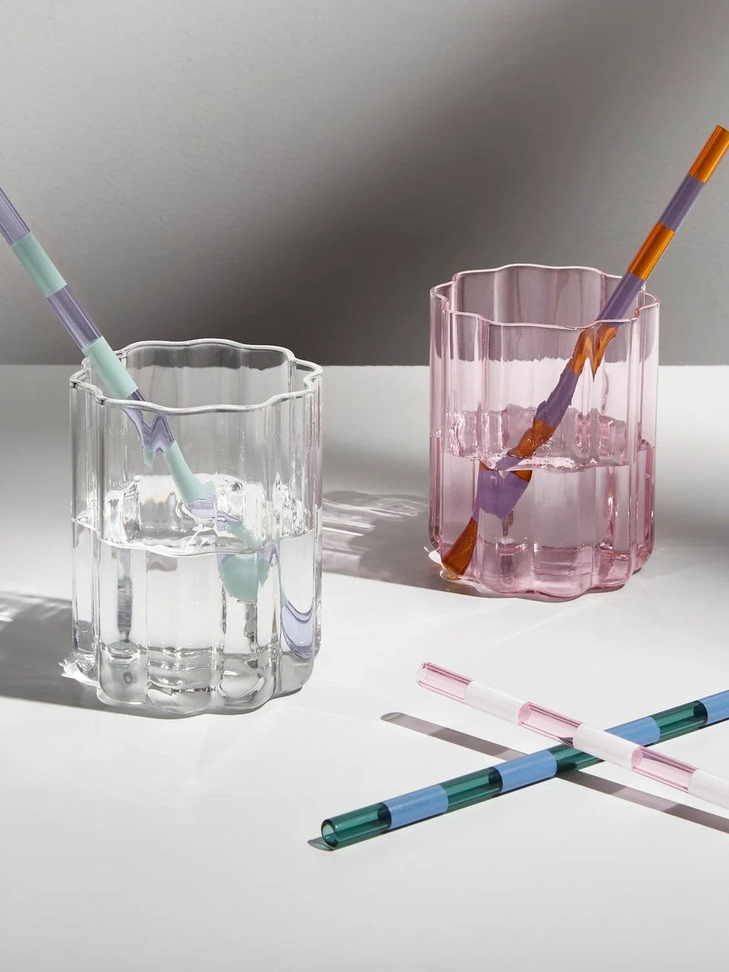 Fazeek Striped Straws Set - Saint Bernard