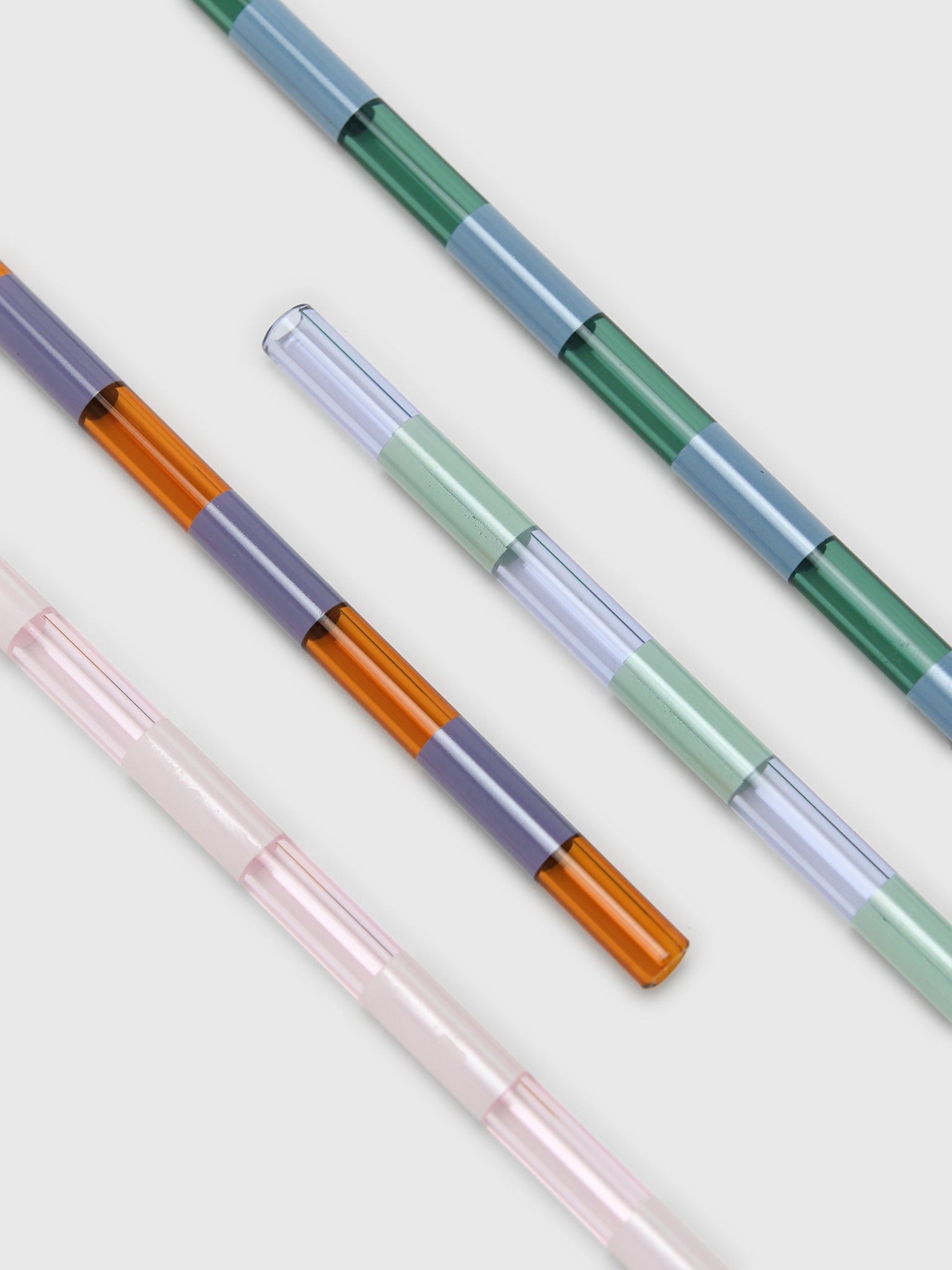 Fazeek Striped Straws Set - Saint Bernard