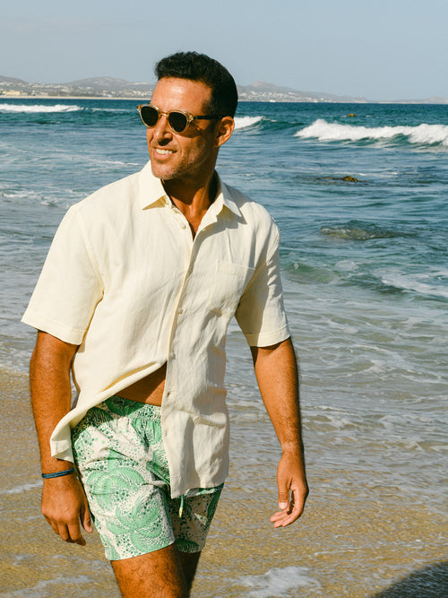 Nicoló Men's Short Sleeve Camp Shirt