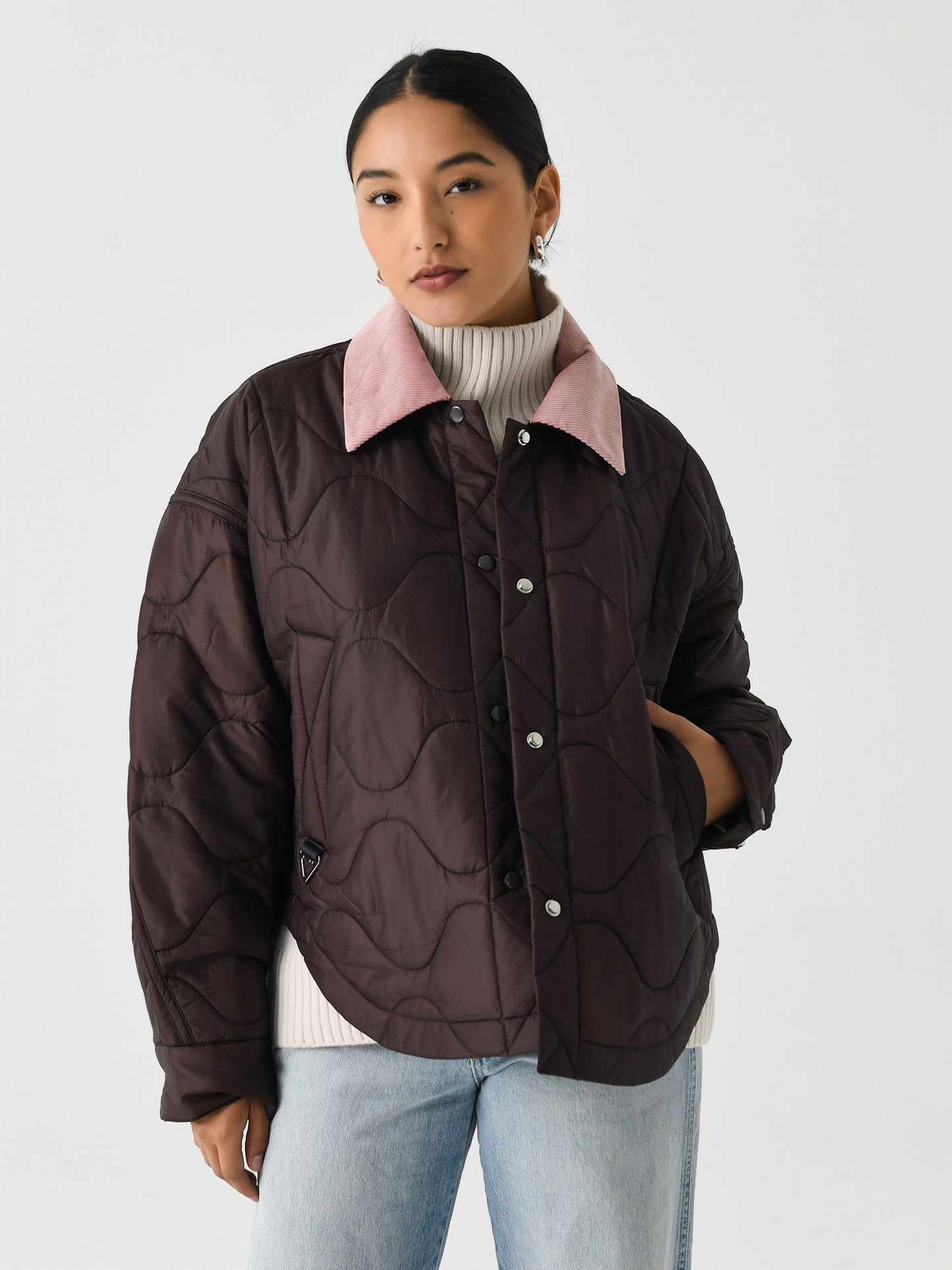 Shoreditch Ski Club Women's Niah Quilted Jacket - Saint Bernard