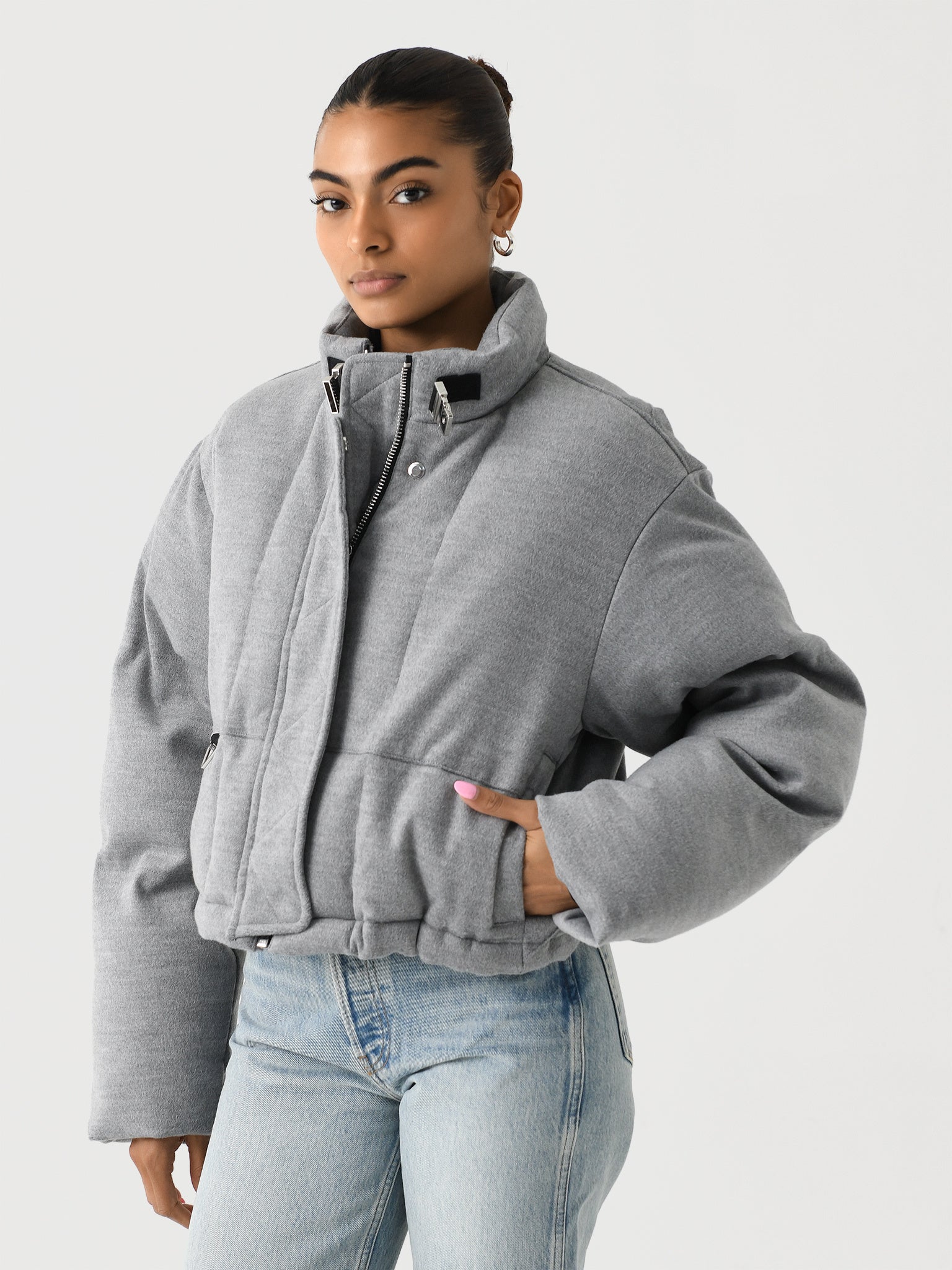 Shoreditch Ski Club Women's Hallie Mae Puffer Jacket – Saint Bernard