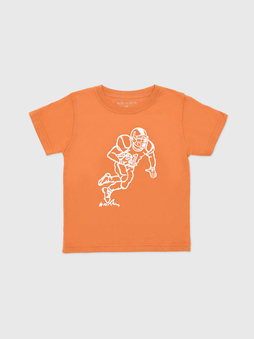 Mustard & Ketchup Kids Boys' Short Sleeve Football Player T-Shirt - Saint Bernard