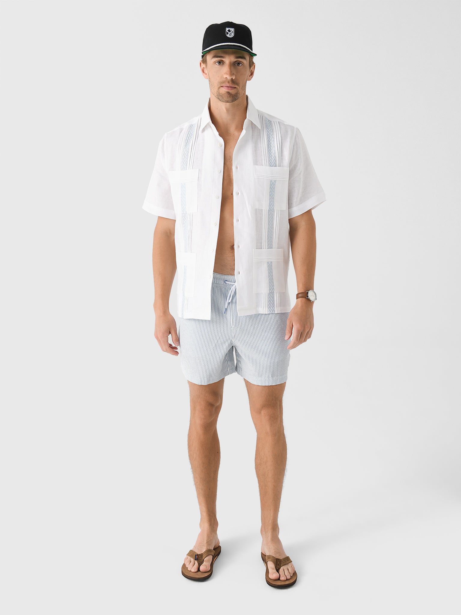 SSLVGUAYA2-LINENCASCADExWHITEBLUE-alt1