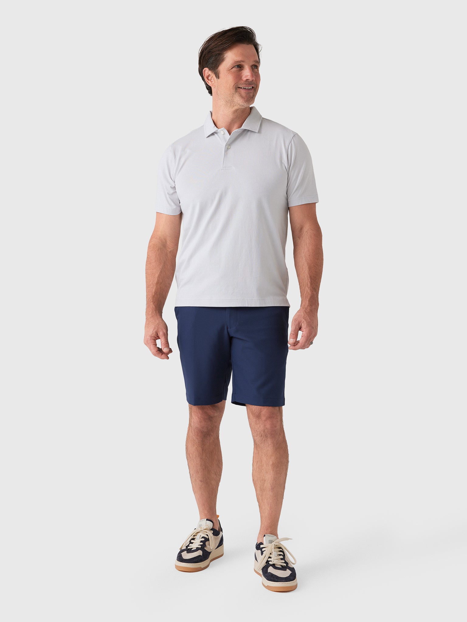 Technically Golf Men's Shoulder Season Polo - Saint Bernard
