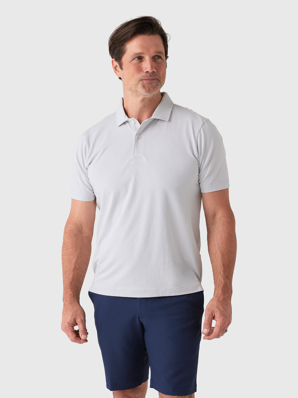 Technically Golf Men's Shoulder Season Polo - Saint Bernard