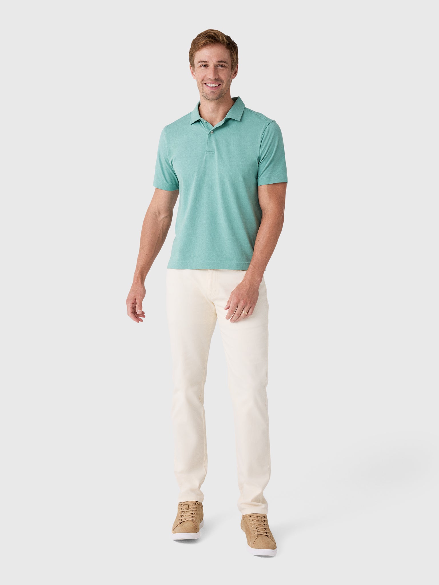 Technically Golf Men's Shoulder Season Polo