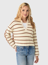 LENÚ Women's Rosie Sweater - Saint Bernard