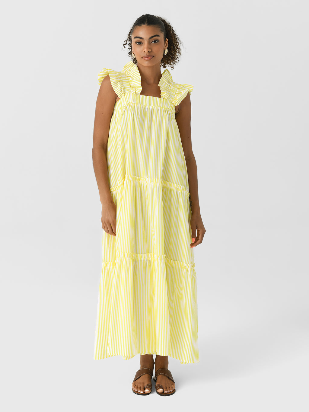 LENÚ Women's Miri Dress - Saint Bernard