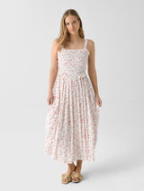 LENÚ Women's Emily Dress - Saint Bernard