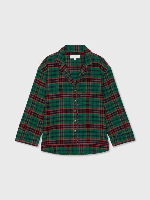 The Great Women's The Flannel Pajama Top - Saint Bernard