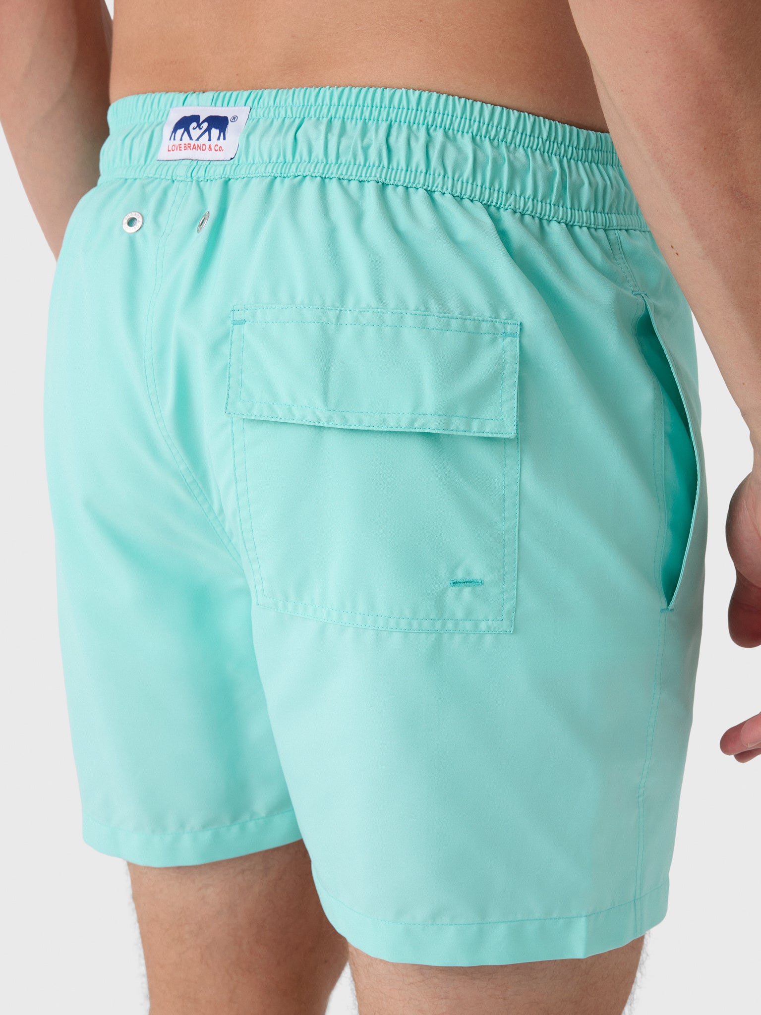 Love Brand & Co Men's Staniel Swim Trunk - Saint Bernard