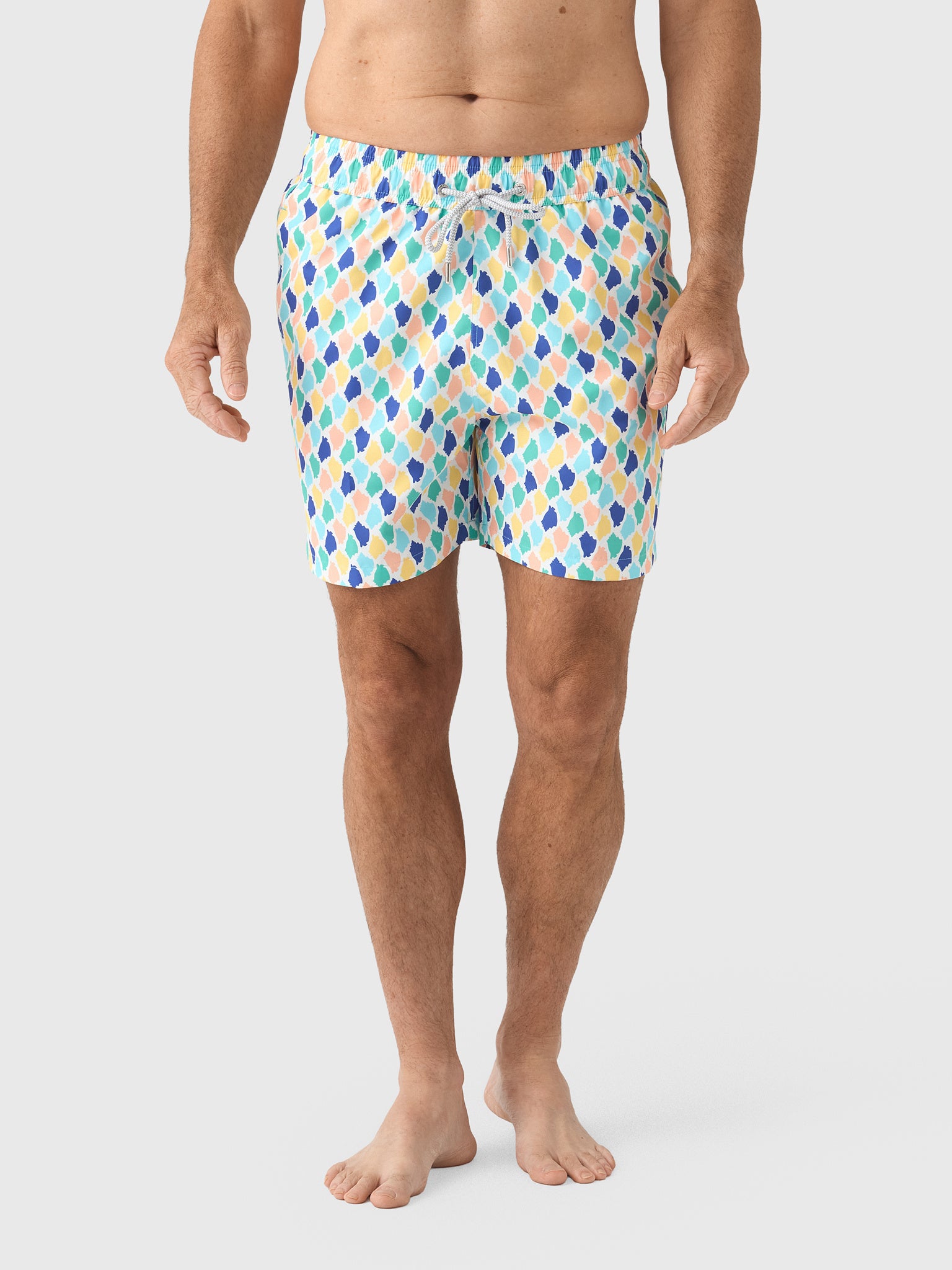 Love Brand & Co Men's Staniel Swim Trunk - Saint Bernard