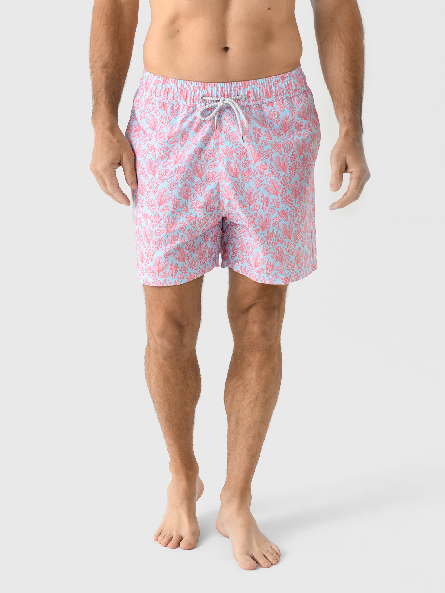 Love Brand + Co Men's Staniel Swim Trunk - Saint Bernard