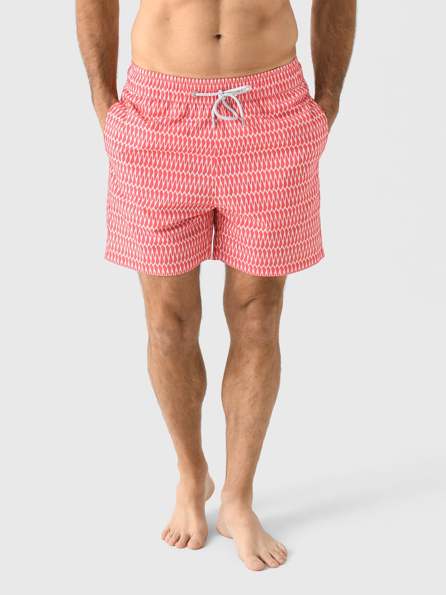 Love Brand + Co Men's Staniel Swim Trunk - Saint Bernard