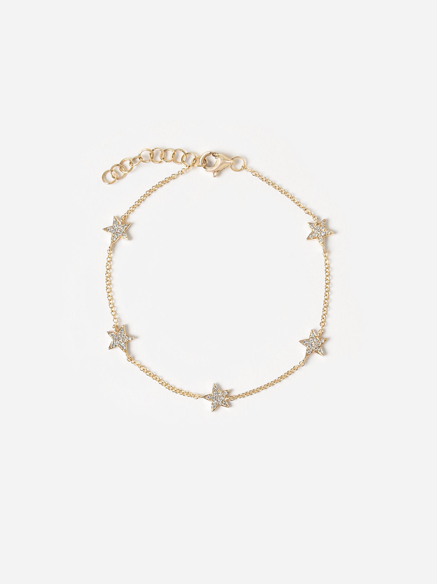 Francie B. Women's Multi Star Diamond Bracelet