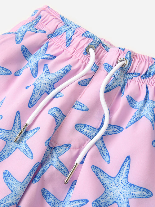 Bermies Boys' Starfish Swim Trunk