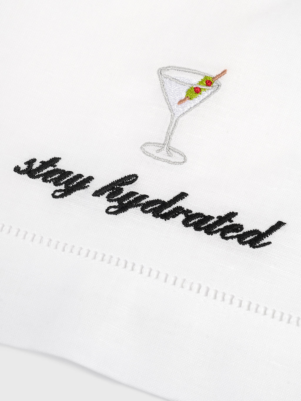 STAY HYDRATED TEA TOWEL xWHITE-alt1