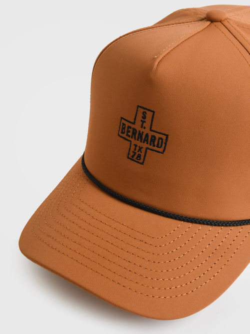 Saint Bernard Cross Logo Rope Hat